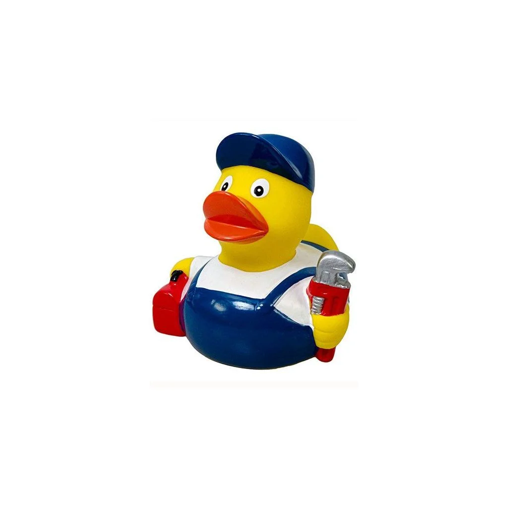 Mbw MBW31244, Tøjdyr og figurer Schnabels® Squeaky Duck Plumber