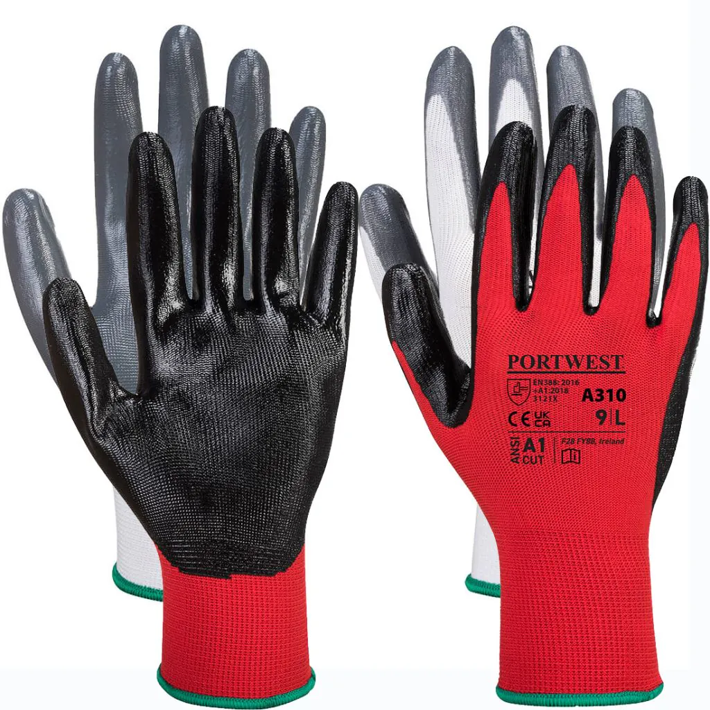 Portwest A310 Flexo Grip Nitril Handsker