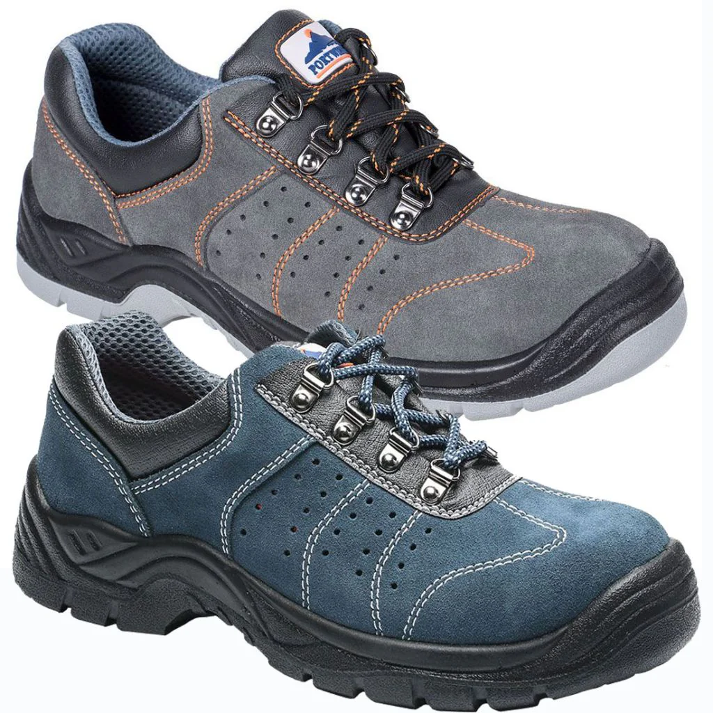 Portwest FW02 Sikkerhedssko Steelite Perforeret Trainer S1P
