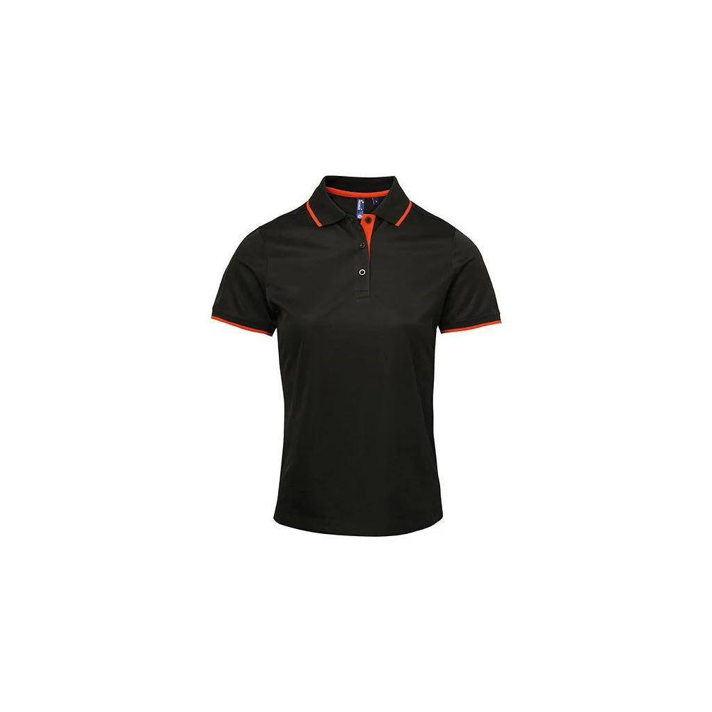 Premier Workwear PW619, Poloshirts Women´s Contrast Coolchecker® Polo