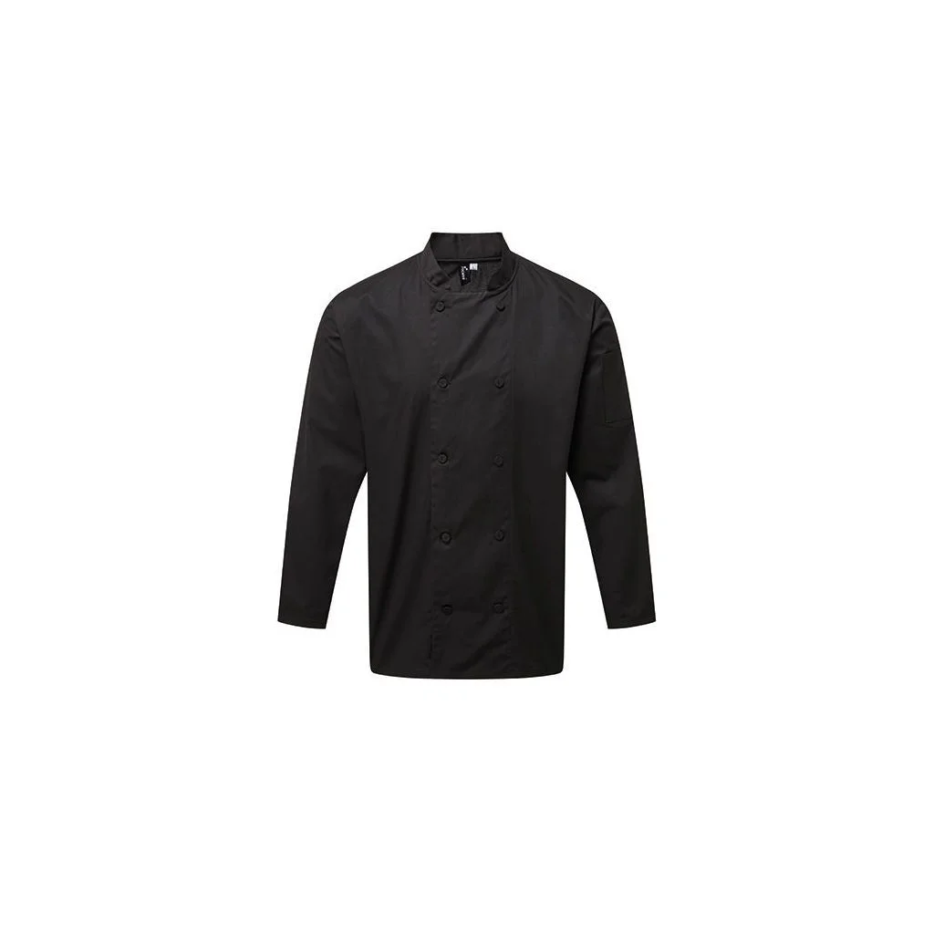 Premier Workwear PW903, Jakker Chef´s Long Sleeve Coolchecker® Jacket
