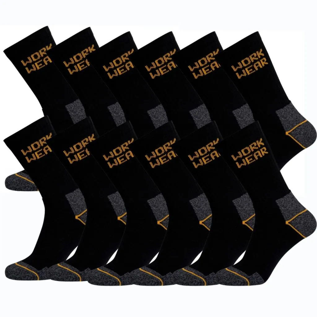 ProActive 48-459-82 Work Wear 6 pack terry socks / Arbejdsstrømper