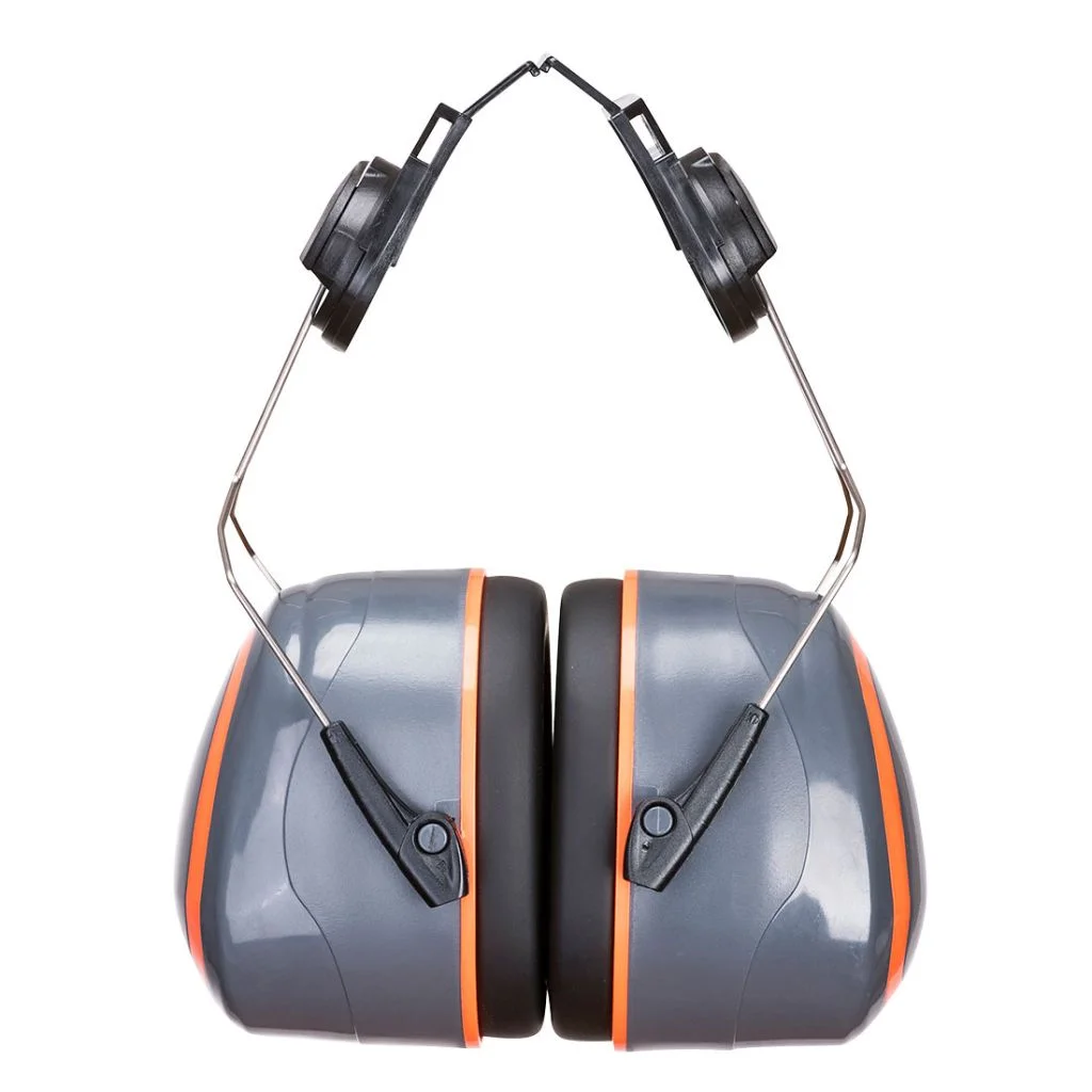 Portwest PW62 HV Extreme Ear Muff hjelm monteret