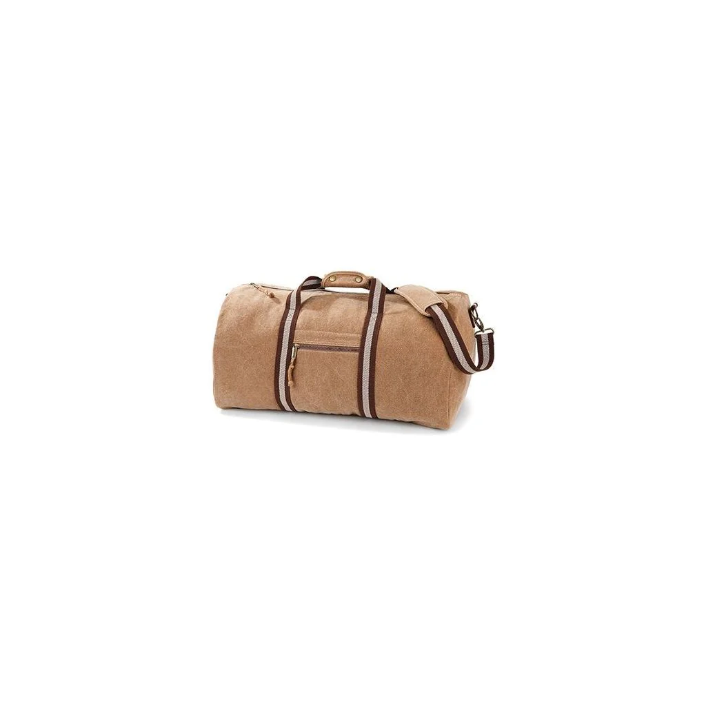 Quadra QD613, Tasker Vintage Canvas Holdall