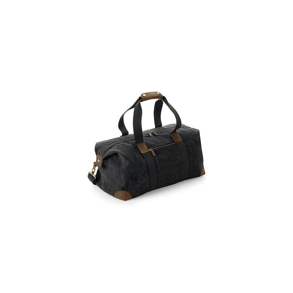 Quadra QD650, Tasker Heritage Waxed Canvas Holdall