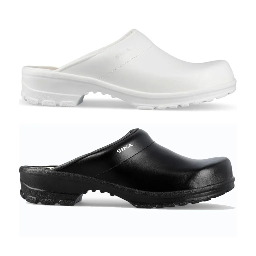 Sika 149 Comfort Tøffeltræsko OB SRC træsko med Indersål af træfinér