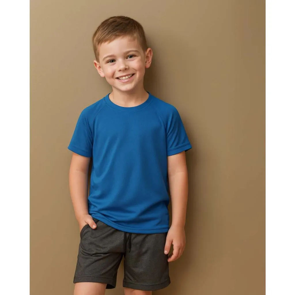 Stedman S8570K Mesh Raglan Børne T-shirt