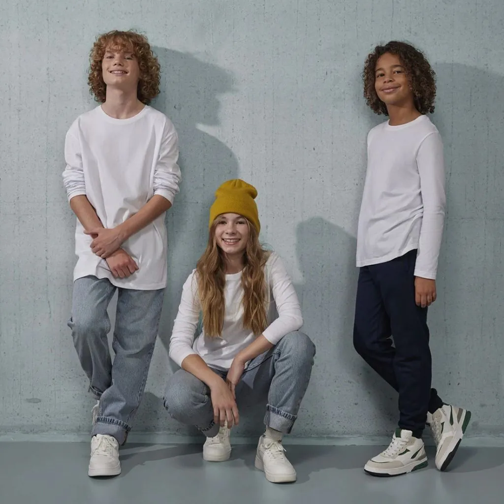 B&C TK003 Børne T-shirts med lange ærmer #E150