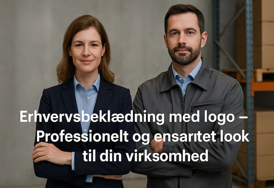 Erhvervsbeklædning med logo – Gør jeres virksomhed synlig og professionel
