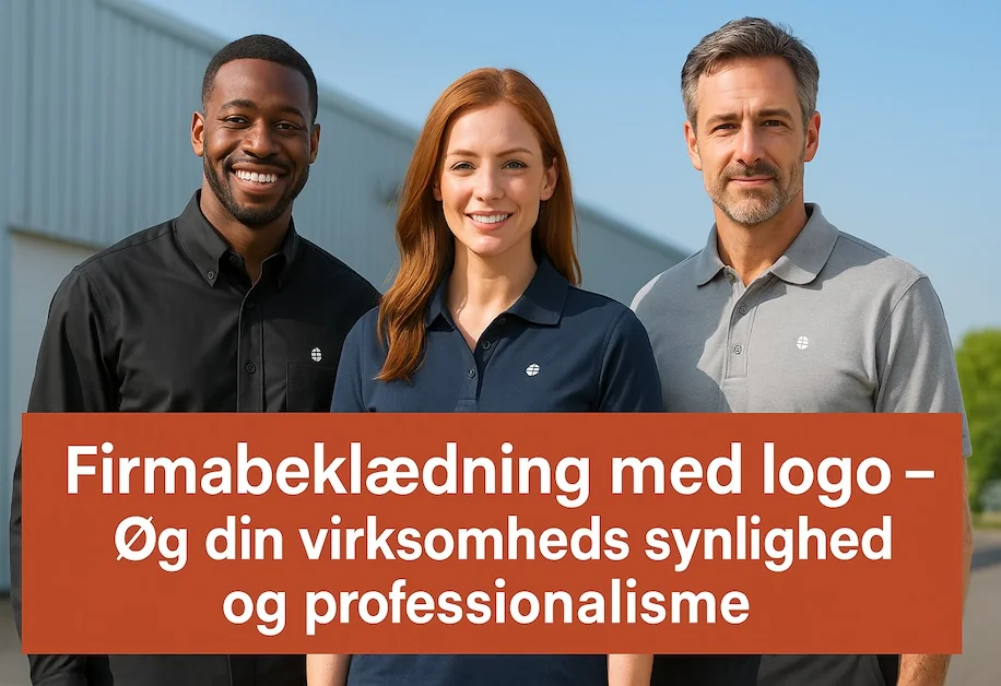 Firmabeklædning med logo – Skab professionel synlighed i hverdagen