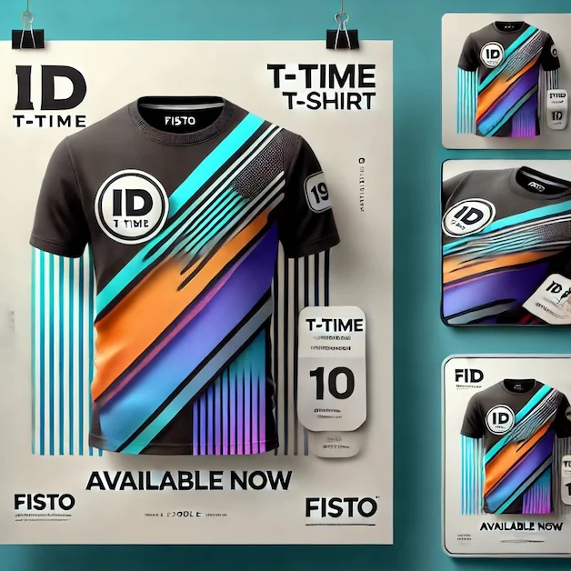 ID T-Time T-Shirts i 100% Bomuld – Komfort og Holdbarhed - Model 0510