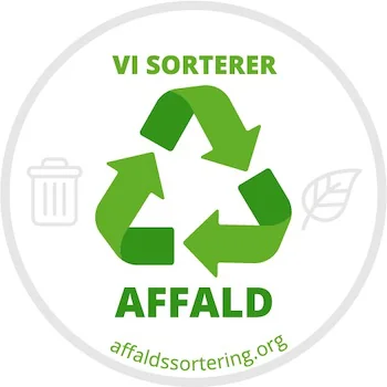 Affaldssortering mærket
