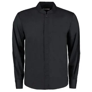 Bargear K123, Skjorter Men´s Tailored Fit Bar Shirt Mandarin Collar Long Sleeve