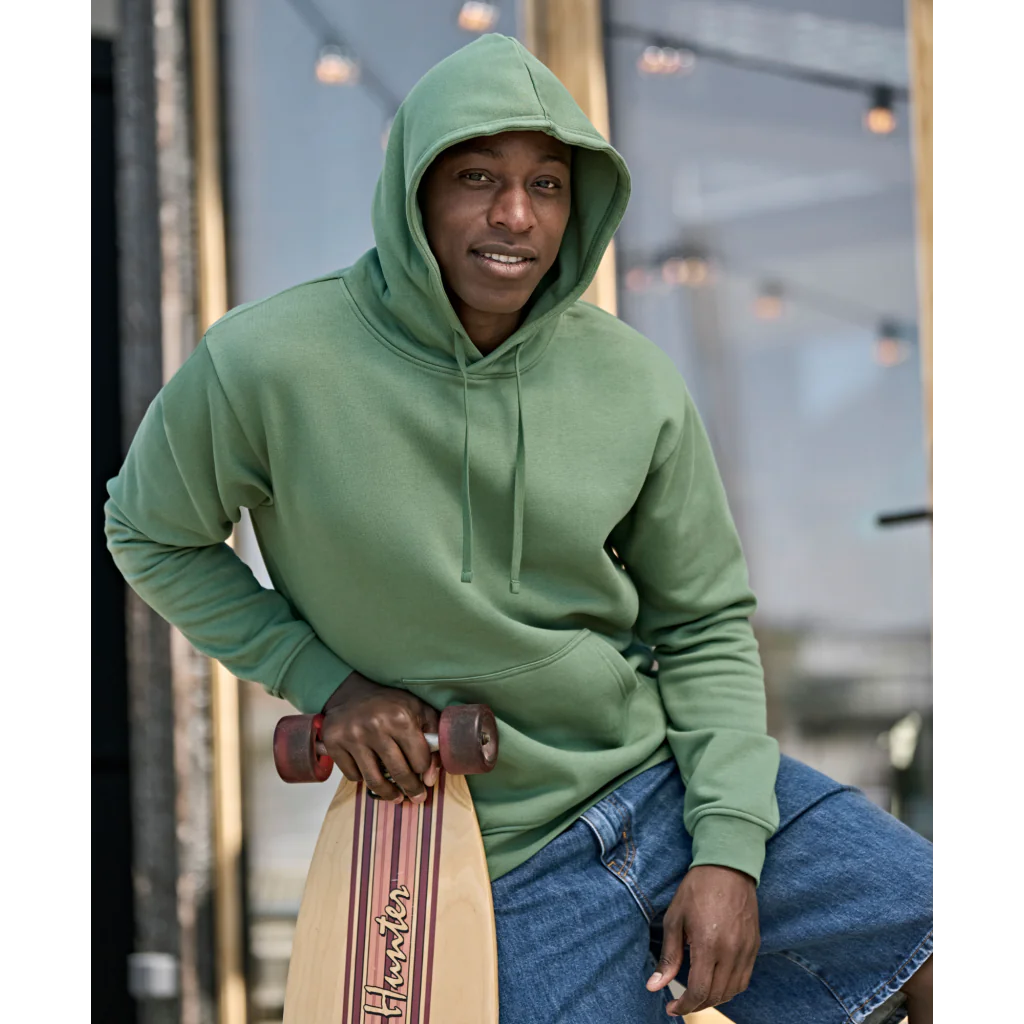 Tee Jays 5152 Hættetrøje i Økologisk bomuld / genanvendt polyester