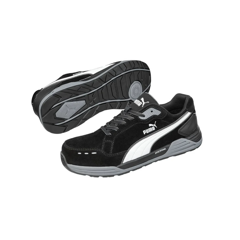 Puma 5-64465 airtwist black low sikkerhedssko s3 esd hro src
