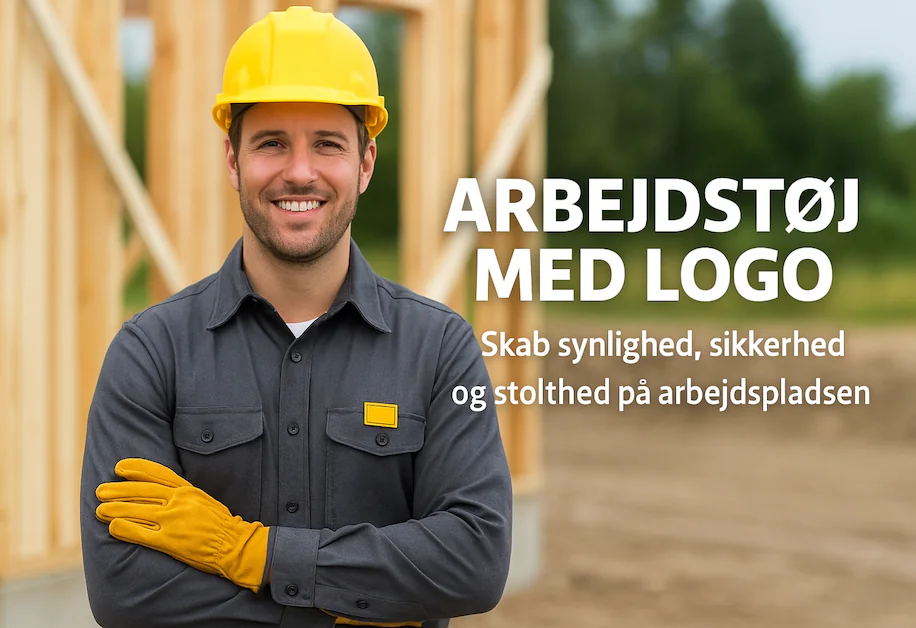 Arbejdstøj med logo – Skab synlighed, sikkerhed og stolthed på arbejdspladsen